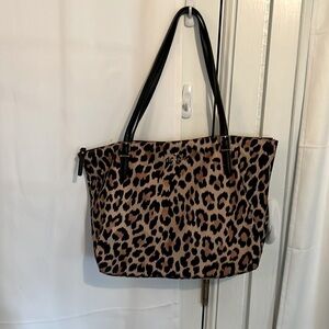 Kate Spade Leopard Nylon Tote